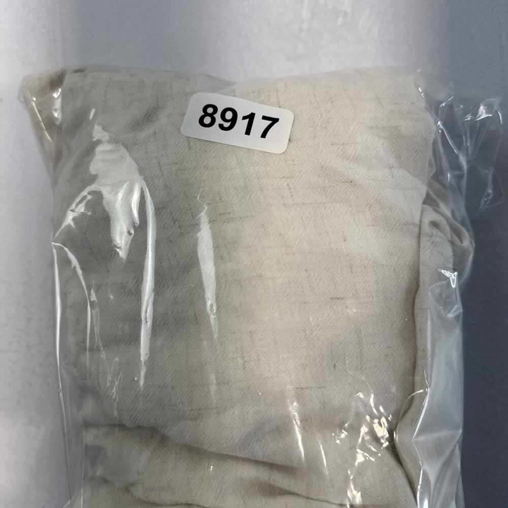 Christy Dawn Dress Women Large Scarlet Eggshell Linen Blend Cream Cottagecore - Picture 10 of 10